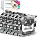 F FINDERS&CO LC203 BK Black Ink Cartridge Replacement for Brother LC-203 LC201 XL to Use with Brother MFC-J480DW J880DW MFC-J680DW J885DW Printer, 6X LC203BK