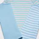 Hanes Baby Long Sleeve T-shirt, Ultimate Flexy Knit Tee for Boys & Girls, 4-Pack (White)