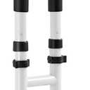 Adjustable Bathtub Grab Bar for Seniors - 3-Level Height Adjustment (13.7"-15.7"), Fits Tub Walls 3"-7", Safety Rail for Elderly & Disabled, Non-Slip Handle for Bathtub, Supports 300 lbs