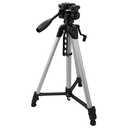 GPX 62 inch Tripod with Pan/Tilt, Quick Release and Slip