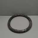 Topography Steering Wheel Cover Auto Leather Steering Wheel Protector, Anti-Slip, Breathable, Absorbing Sweat, Universal Topography Car Accessories 14.515 inch,Fit for Most Car, Trucks, SUV