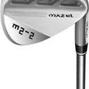 MAZEL M2-1/2 Series Forged Golf Wedge for Men Right Handed - Individual Golf Wedge 52 56 60 Degree,Milled Face for More Spin (M2-2,Silver 56 Degree)