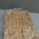 Water Hyacinth Storage Baskets 11x11x11 Inch Wicker Storage Cubes Set of 2Baskets,Handwoven Foldable Wicker Cubes with Sturdy Handles, Rustic Laundry Organizer for Bedroom Shelves, Kitchen, Bathroom