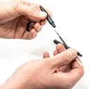3 x Zebra Pen G-750 Retractable Gel Pen, Black Brass Barrel, Medium Point, Black Ink, 1-Pack, Model Number: 49811