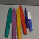 Astercook Knife Set, 12 Pcs Color-Coded Kitchen Knives Set, 6 Color Anti-Rust Coating Stainless Steel Chef Knife Sets with 6 Blade Guards Dishwasher Safe