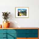 Giftgarden 11x14 Picture Frame Gold, Metal Photo Frame Display Pictures 8x10 with Mat or 11x14 Without Mat, Vertical or Horizontal Wall Mounting, 1 Pack