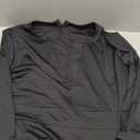 Runwind Plus Size Midi Dress for Women Cocktail Casual Church 3/4 Sleeve V Neck Work A-Line Dresses with Pockets XXL