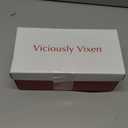 Viciously Vixen Women's Strappy Kitten Heels Square Open Toe Sandals Party Wedding Ankle Strap Shoes Size 6