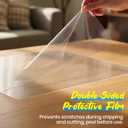 3 Pack of 24 x 36" PET Sheet/Plexiglass Panels 0.06" Thick; Use for Crafting Projects, Picture Frames, Cricut Cutting and More; Protective Film to Ensure Scratch and Damage Free Sheets
