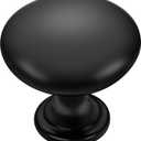 Ravinte 25 Pack Kitchen Cabinet Knobs Dresser Knobs Drawer Matte Black Zinc Drawer Pulls Door Dresser Handles for Cupboard