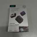 ESR for AirPods 4 Case, Compatible with AirPods 4 Generation Case (2024) (USB-C), Compatible with MagSafe, Drop-Proof Lock, Easy Open, Cyber Series, Red