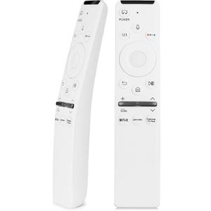 Frame TV Remote Replacement for Samsung Smart TV Remote BN59-01330H/RMCSPR1AP1 with Voice Control, Compatible with Samsung QLED 4K UHD Quantum HDR Smart TV with Three Shortcut Keys and Art Mode, White