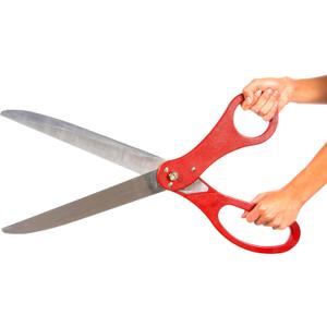 25" Giant Scissors for Ribbon Cutting Ceremony Ribbon Cutting Scissors for Special Events Inaugurations and Ceremonies