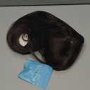 HAIRCUBE Long Brown Wig with Bangs Wave Curly Wigs for Women 26 inch Heat Resistant Natural Synthetic Wig for Daily Use