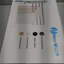 NearMoon Swivel Towel Rack, 13.8" Thicken 304 Stainless Steel 4-Arm Towel Bar, Space Saving Wall Mounted Towel Holder with Hook, Rustproof Swing Out Towel Hanger for Bathroom, Kitchen (Brushed Nickel)