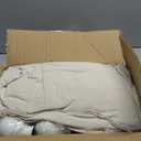 SUNCREAT Hammock Chair Hanging Rope Swing Seat-Max 450lbs Capacity, Extra Large Macrame Hanging Swing with Side Pocket, Two Seat Cushion, Beige