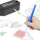 WJCJTJL Diamond Art Painting Pen Kit for Adults, Epainter Vacuum Diamond Art Painting Pen with Storage Tray, Accessories Tool for Setting AB Stones Without Wax, Quiet and Long-Lasting(Black)