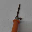 Drain Auger, Clog Remover with Drill Adapter, 25 Feet Flexible Plumbing Snake Use Manually or Powered for Kitchen,Bathrom and Shower Sink, Comes with Gloves (orange)