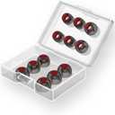 Turbo Eartips Compatible with KZ ZSN Pro X& Linsoul KZ ZS10 Pro/Pro 2 & Linsoul ZiiGaat Arcanis/Lush/Odyssey/x Hangout/x Fresh Reviews Arete & Xenns Mangird Tea PRO Earbuds