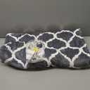 Homemate Heated Blanket Electric Throw - 50x60 Heating Blanket with 10 Fast Heat Levels 8 Hours Auto Off Soft Cozy Flannel Over-Heated Protection ETL Certification Keep Warming in Home (Grey Geometry)