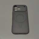 TOCOL for 17 Pro Max Case, Full Camera Protection, Built-in Magnetic Ring, Compatible with Magsafe Charger, Translucent Matte Phone Case for 17 ProMax 6.9 inch (Gray)