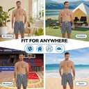 Scotamalone Mens Swim Trunks Board Shorts Swimwear Bathing Suits Quick Dry for Beach,Travel,Vacation,Swimming, Surfing,Casual (XXL)