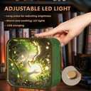 Crafts & Puzzles: 3D Wooden Puzzle Night Light - DIY Wooden Puzzles for Adults - Wooden Puzzles 3D Night Light (Type-1)