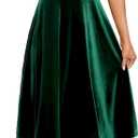 Bridesmay Women's Formal Wedding Guest Dress for Women 2026 Short Sleeve Fit and Flare Tea Party Dresses (XL)