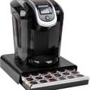 Mind Reader Single Serve Coffee Pod Drawer for 36 Pods, Countertop Organizer, Coffee Station Base, Black