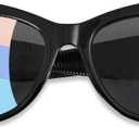 FONHCOO Progressive Sunglasses for Women Men, Multifocal Reader Sun Glasses Outdoor Reading Sunglasses UV400 Protection
