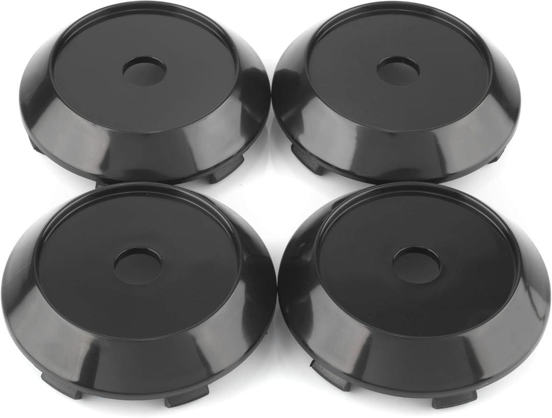 RTrhinotuning 70mm 2.76" Wheel Center Caps Compatible with XXR 527 SSR GTX01 GTV01 Akita Wheel C123201B Rim Caps Pack of 4 (Black, Outer 70MM, Inner 63MM) Wheel Center Hub Caps