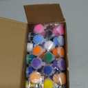 2pc DIY Birdhouse Kit, Cedar Wood Bird House Kits Bulk for Adults, Art Craft Outdoor Birdhouse, Solid Wood Weather Proof Material Painting Kit, Chain for Tree Hanging