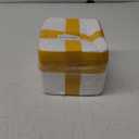 6 Inch White Porcelain Dinnerware - 18 pcs Dessert/Salad Plates Set, Safe for Microwave & Dishwasher