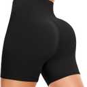 Women's 3"/5" High Waisted Biker Shorts - Spandex Yoga, Workout, Cycling, Volleyball, Dance | Athletic Booty Shorts