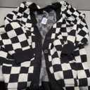 RITERA Womens Plus Size Cardigans Sweatershirts Coat Open Front Button Up Long Sleeeve Oversize Winter Outfit 4XL