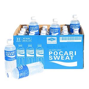 Pocari Sweat Electrolyte Drink, 24 Pack of 16.9 fl oz Bottles – Hydration, Replenishment & Recovery Beverage Best By 06/17/26