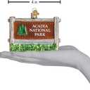 Old World Christmas Ornaments: State Parks Glass Blown Ornaments for Christmas Tree, Acadia National