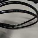 TIGERSGATE Touring Brake Line 16"" Ape Hanger Extended Front Brake Cable Black Vinyl Stainless Steel Braided for 1997-2013 Non-ABS Electra Glide/Street Glide/Road Glide/Road King