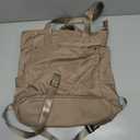 Convertible Laptop Backpack for Women, Men Carry on Tote Backpack, Teacher Bookbag for College Work Nurse Travel Leisure,16 Inch, Champagne Brown