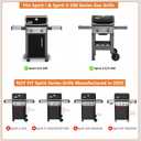onlyfire Foldable Stainless Steel Warming Rack Grilling Parts for Weber Spirit/Spirit II 200 Series Grills with Front Control Knobs, Replaces Weber 67026, NOT FIT Newest Spirit Manufactured Since 2025