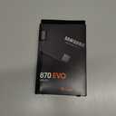 SAMSUNG 870 EVO SATA SSD 500GB 2.5 Internal Solid State Drive, Upgrade PC or Laptop Memory and Storage for IT Pros, Creators, Everyday Users, MZ-77E500B/AM, Black