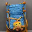 Baby Doll Stroller for Toddlers 3-10, Pillow Animal Toy Baby Stoller for Dolls, Blue Folding Baby Toy Stroller for Dolls, Foldable Stroller for Girls, for Bigger Kids (Giraffe)