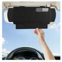Car Visor Sunshade Extender, Window Shade, Anti-Glare Sun Blocker for Driver or Front Seat Passenger,1 Piece (Black)