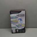 Vacuum Bags for Travel with Portable Electric Pump, 8 Pack Vacuum Seal Bags for Luggage and Suitcase Compression, Space Saver Vacuum Storage Bags for Clothes and Clothing Travel