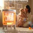 Paruu Towel Warmer for Bathroom, 2-in-1 Heating & Drying with Baby Care Mode, LED Display, Dual Child Lock, Auto Shut Off, Fits Up to 2 Oversized Towels, Bathrobes, Blankets, Baby Clothes and Bibs