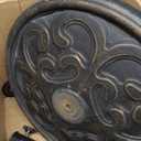 Yaheetech 22lbs Heavy Duty Round Antiqued Umbrella Base All Weather Umbrella Stand for Outoor Patio - Bronze