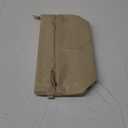 Vercord Handbag Purse Tote Pocketbook Organizer Insert Zipper Closure 11 Pockets 3 Sizes Many Colors (Small, Milky Beige)