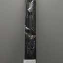 36" Kerf Slide-in Double Bulb Seal Weatherstrip Door Bottom Durable Seal for Energy Efficiency & Draft Protection (Black)