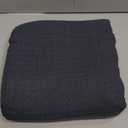 100% Cotton Blankets for Bed - Waffle Weave Blankets for Summer, Lightweight and Breathable Soft Woven Blanket for Spring (Dark Grey, Throw (50" x 60"))