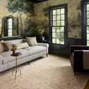 Loloi Chris Loves Julia Palma Wheat/Bark 9'-6" x 13'-1" Area Rug